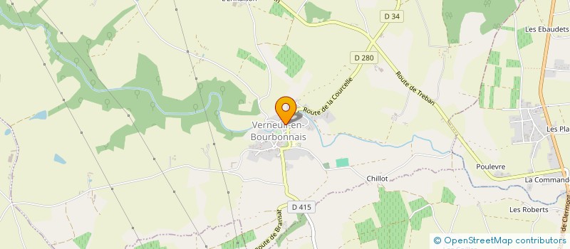 localisation de l'entreprise MADAME ALEXANDRA LION  VERNEUIL-EN-BOURBONNAIS