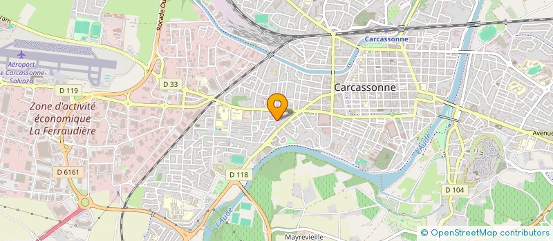 localisation de l'entreprise MADAME ALEXANDRA LLORIS  CARCASSONNE