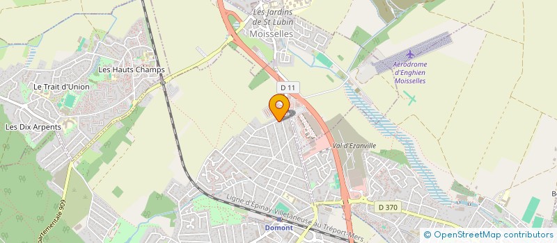 localisation de l'entreprise MADAME ALEXANDRA LOCQUET  DOMONT