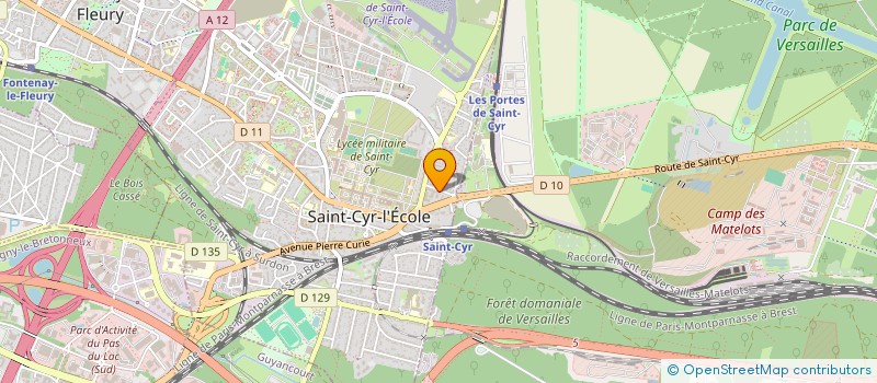 localisation de l'entreprise MADAME ALEXANDRA LOPES à SAINT-CYR-L'ECOLE