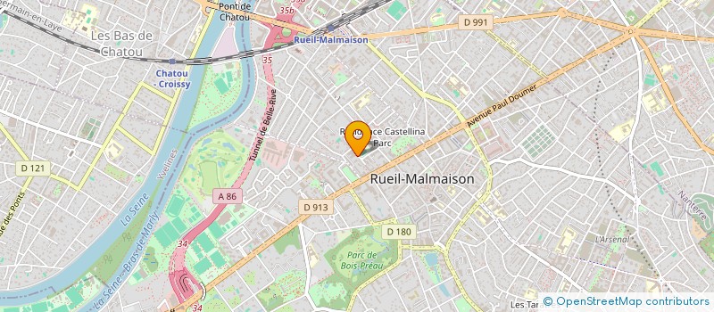 localisation de l'entreprise MADAME ALEXANDRA LORENZO à RUEIL-MALMAISON