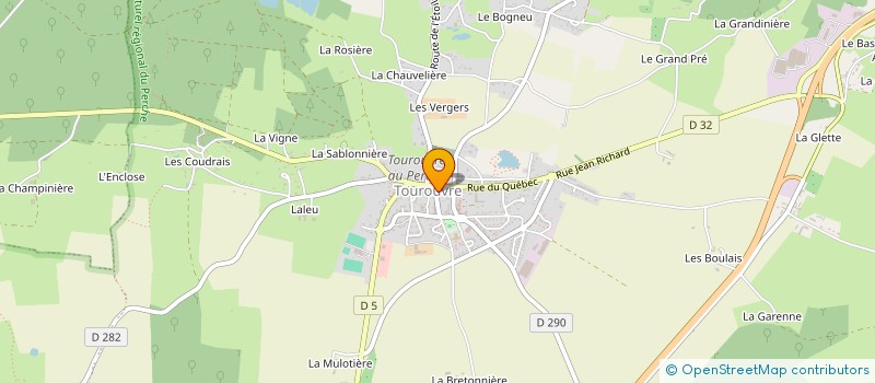 localisation de l'entreprise MADAME ALEXANDRA LUCAS à TOUROUVRE AU PERCHE