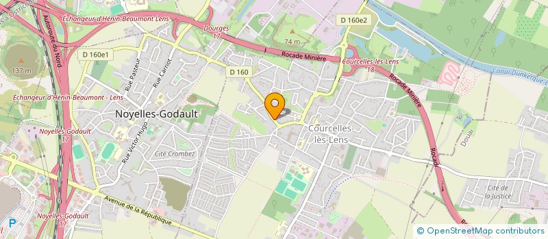 localisation de l'entreprise MADAME ALEXANDRA LUSZCZYK à COURCELLES-LES-LENS