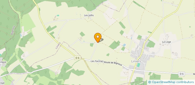 localisation de l'entreprise MADAME ALEXANDRA MAGNAN  LINIERS