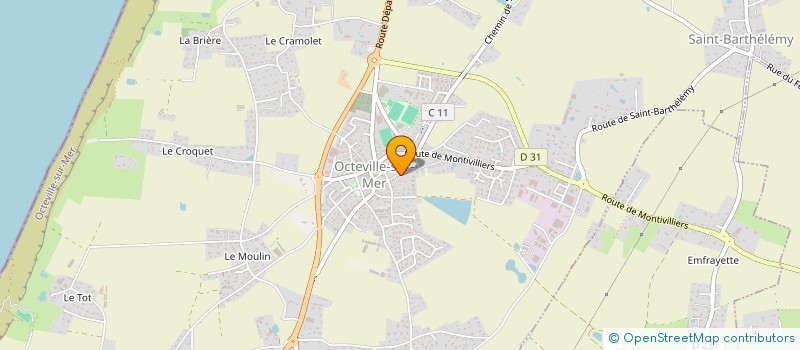 localisation de l'entreprise MADAME ALEXANDRA MALANDAIN  MONTIVILLIERS