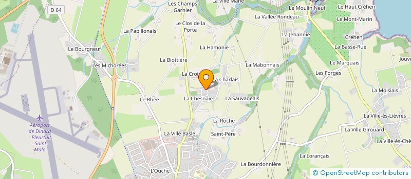 localisation de l'entreprise MADAME ALEXANDRA MALARD  PLEURTUIT