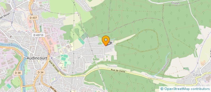 localisation de l'entreprise MADAME ALEXANDRA MALCUIT  AUDINCOURT