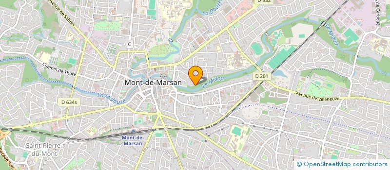 localisation de l'entreprise MADAME ALEXANDRA MALLER  MONT-DE-MARSAN