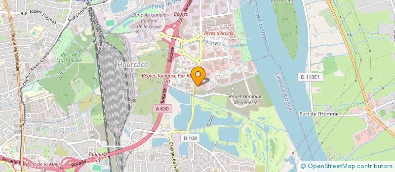 localisation de l'entreprise MADAME ALEXANDRA MANCINI  VILLENAVE-D'ORNON