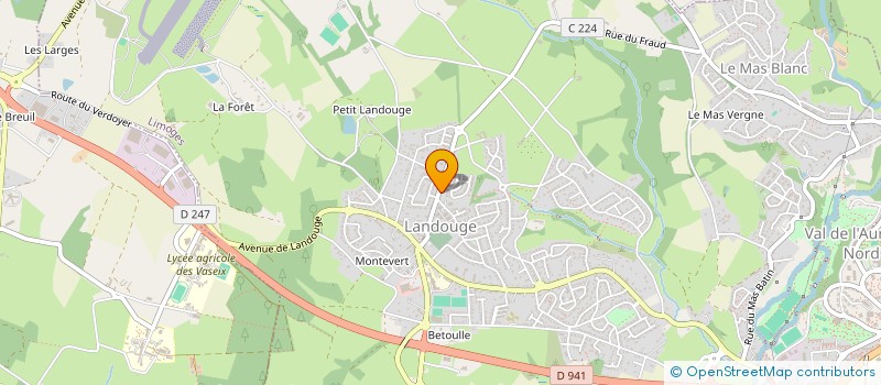 localisation de l'entreprise MADAME ALEXANDRA MARCHAT à LIMOGES