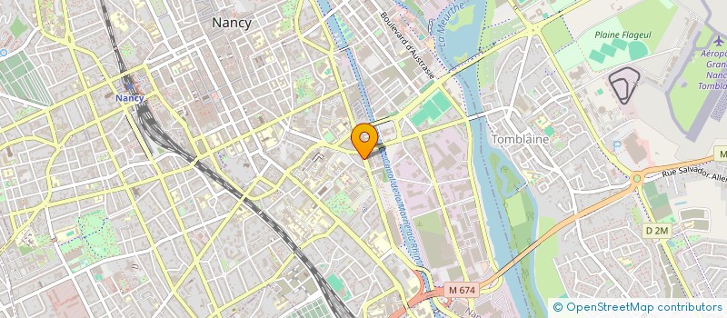 localisation de l'entreprise MADAME ALEXANDRA  MARIA TISTEA  NANCY