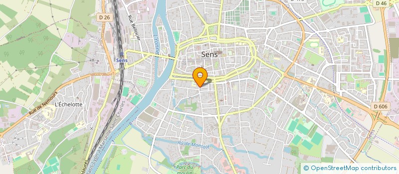 localisation de l'entreprise MADAME ALEXANDRA MARIAN à SENS