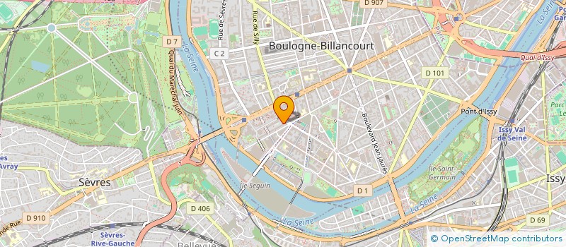 localisation de l'entreprise MADAME ALEXANDRA MARKOVIC à BOULOGNE-BILLANCOURT