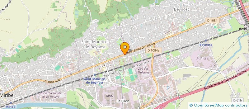 localisation de l'entreprise MADAME ALEXANDRA MARNAT  NEYRON