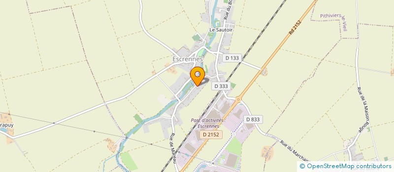 localisation de l'entreprise MADAME ALEXANDRA MARQUES PITEIRA à ESCRENNES