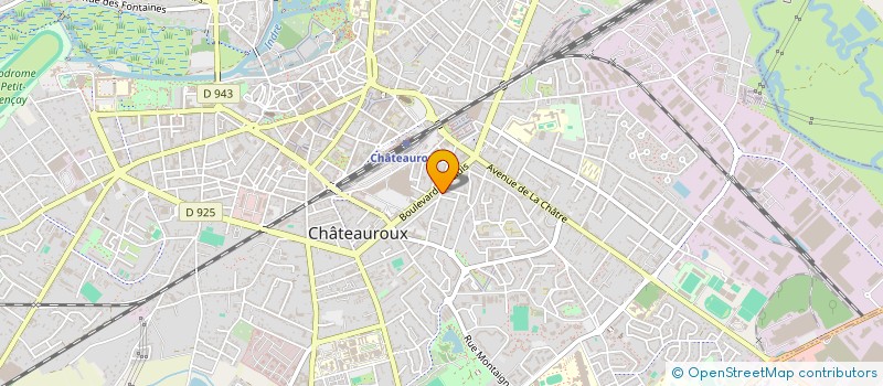 localisation de l'entreprise MADAME ALEXANDRA MARQUIS à CHATEAUROUX