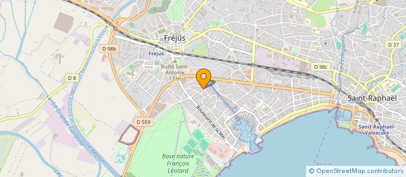 localisation de l'entreprise MADAME ALEXANDRA MARTEL à FREJUS