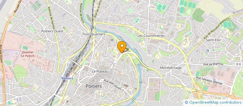 localisation de l'entreprise MADAME ALEXANDRA MARTESI à POITIERS