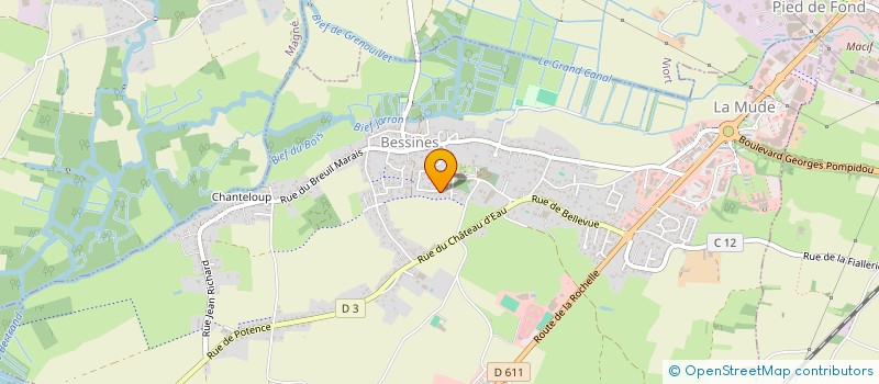 localisation de l'entreprise MADAME ALEXANDRA MARTIN  BESSINES