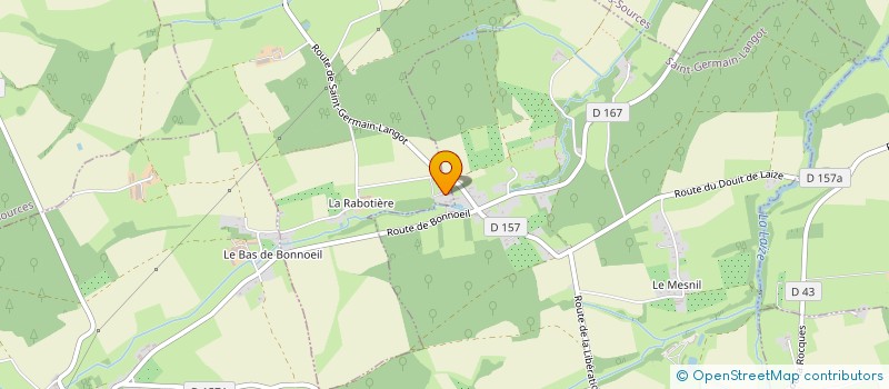 localisation de l'entreprise MADAME ALEXANDRA MARY  MARTAINVILLE