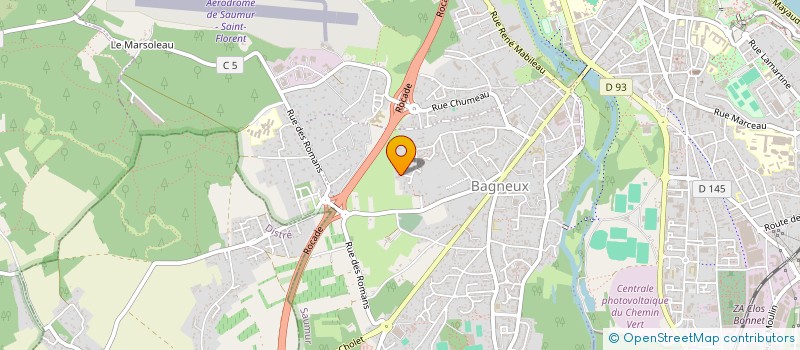 localisation de l'entreprise MADAME ALEXANDRA MASSOLO  SAUMUR