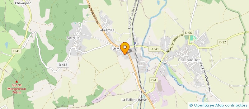 localisation de l'entreprise MADAME ALEXANDRA MATRAY  SALZUIT