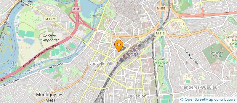 localisation de l'entreprise MADAME ALEXANDRA MATZ  METZ