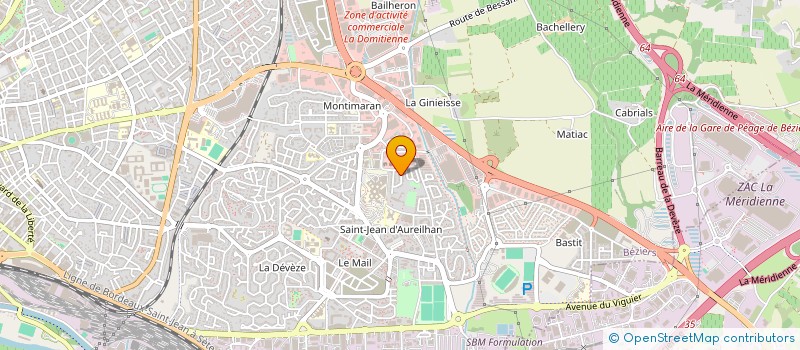 localisation de l'entreprise MADAME ALEXANDRA MAUNAIS à BEZIERS