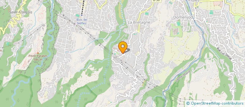 localisation de l'entreprise MADAME ALEXANDRA MAXIMIN  SAINT-DENIS