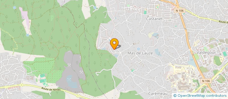 localisation de l'entreprise MADAME ALEXANDRA MELISSA WOOD ELEMVA  NIMES