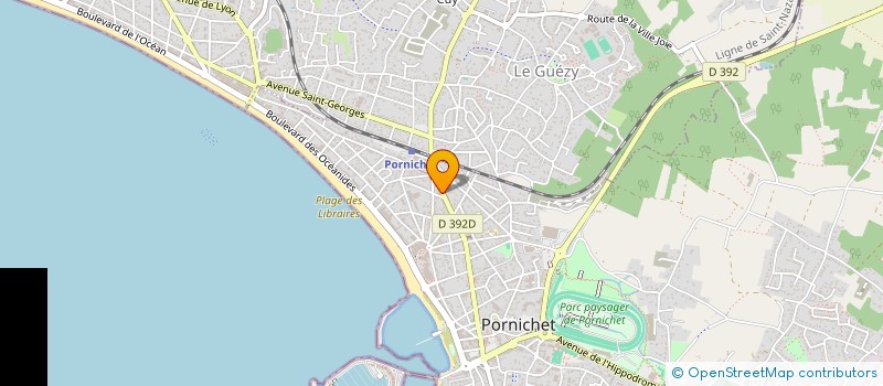 localisation de l'entreprise MADAME ALEXANDRA MENARD à PORNICHET