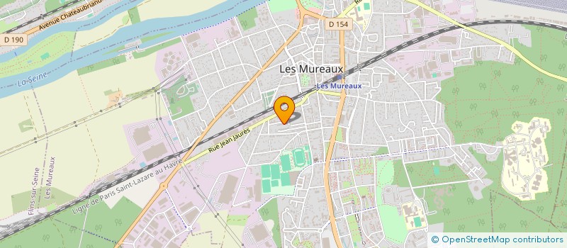 localisation de l'entreprise MADAME ALEXANDRA MENDES à LES MUREAUX
