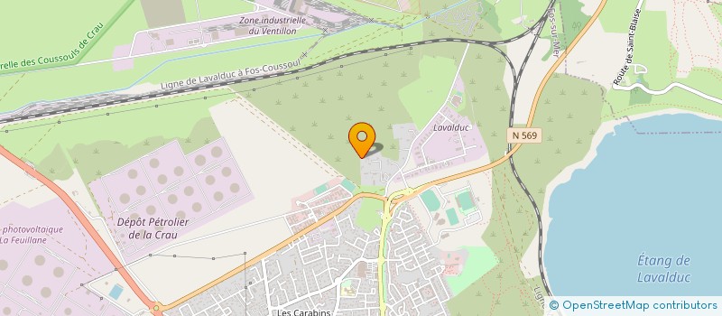 localisation de l'entreprise MADAME ALEXANDRA MENDEZ  FOS-SUR-MER