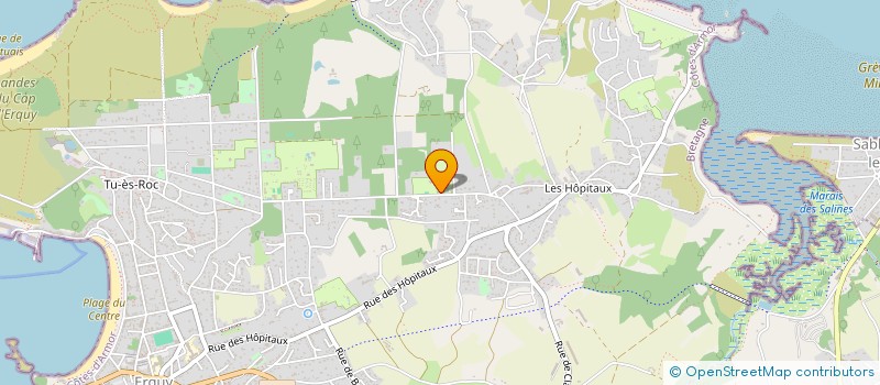 localisation de l'entreprise MADAME ALEXANDRA METAYER  ERQUY