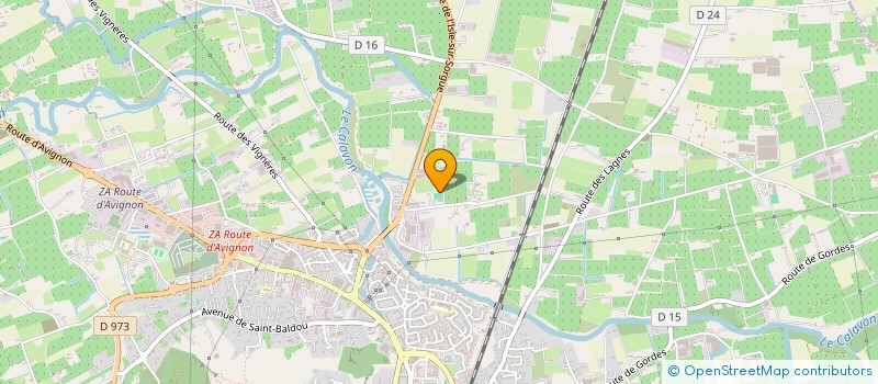 localisation de l'entreprise MADAME ALEXANDRA MEYER  CAVAILLON