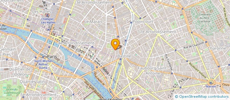 localisation de l'entreprise MADAME ALEXANDRA MICHEL  PARIS