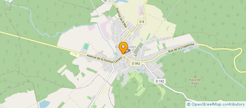 localisation de l'entreprise MADAME ALEXANDRA-MIHAELA IRIMIA  BADONVILLER