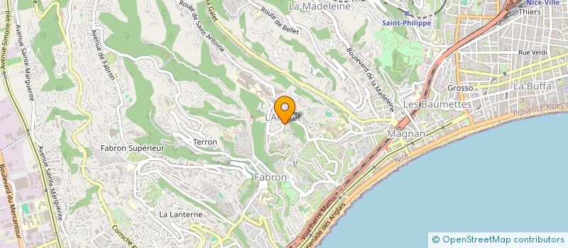 localisation de l'entreprise MADAME ALEXANDRA MIKHAYLITSKAYA à NICE