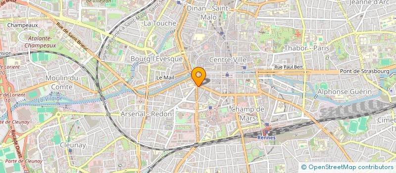 localisation de l'entreprise MADAME ALEXANDRA MILITARU  RENNES