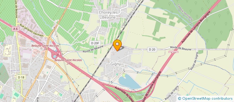 localisation de l'entreprise MADAME ALEXANDRA MILLOT à BEAUNE