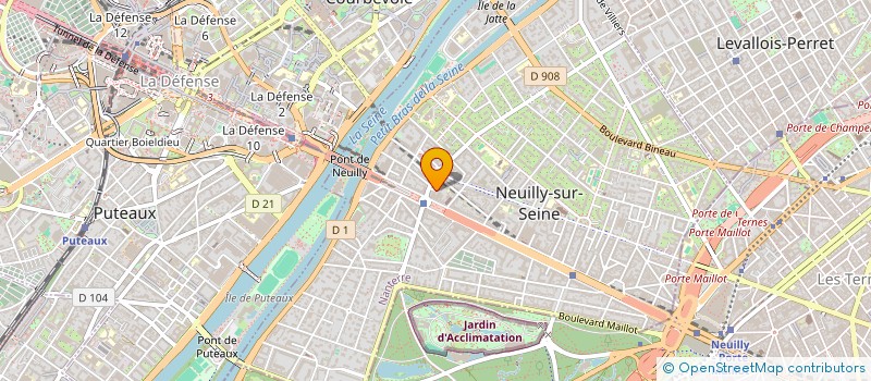 localisation de l'entreprise MADAME ALEXANDRA MINEUR  NEUILLY-SUR-SEINE