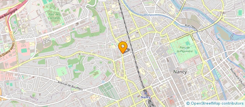 localisation de l'entreprise MADAME ALEXANDRA MISSONNIER  NANCY