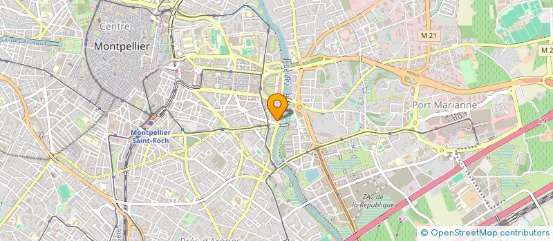 localisation de l'entreprise MADAME ALEXANDRA MLODZINSKI à MONTPELLIER