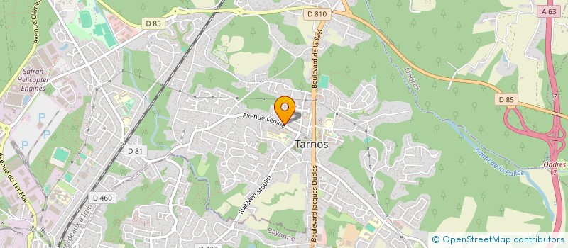 localisation de l'entreprise MADAME ALEXANDRA MONTAUT  TARNOS