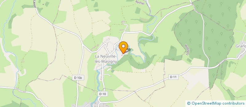 localisation de l'entreprise MADAME ALEXANDRA MONTELIMARD  LA NEUVILLE-LES-WASIGNY