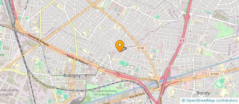 localisation de l'entreprise MADAME ALEXANDRA MONTOUTE  BOBIGNY