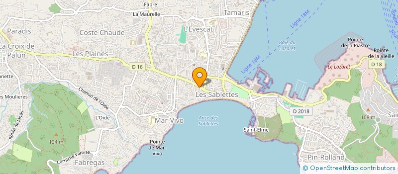 localisation de l'entreprise MADAME ALEXANDRA MORAZZANI à LA SEYNE-SUR-MER