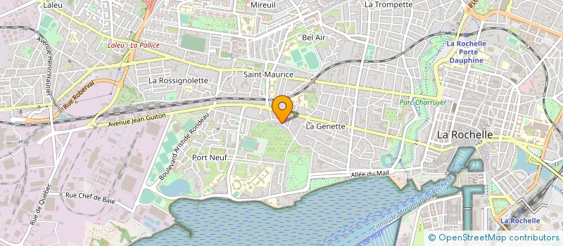 localisation de l'entreprise MADAME ALEXANDRA MOREAU  LA ROCHELLE