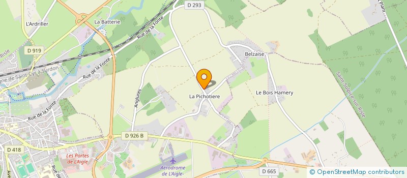 localisation de l'entreprise MADAME ALEXANDRA MORET à SAINT-SULPICE-SUR-RISLE