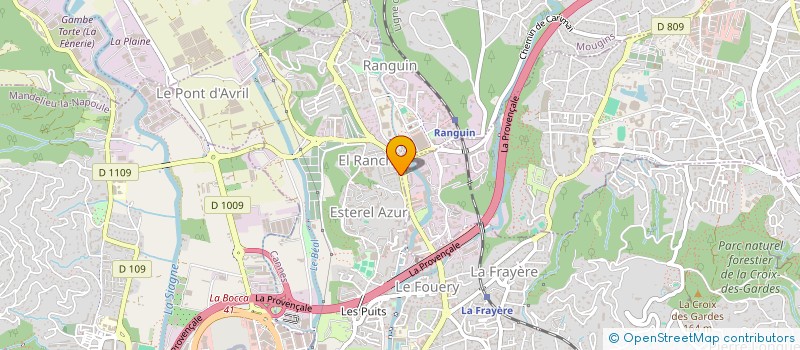 localisation de l'entreprise MADAME ALEXANDRA MOUFAK  CANNES